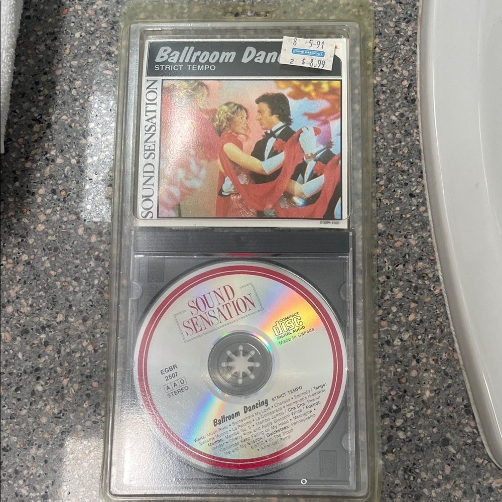 Sound Sensation Ballroom Dancing CD